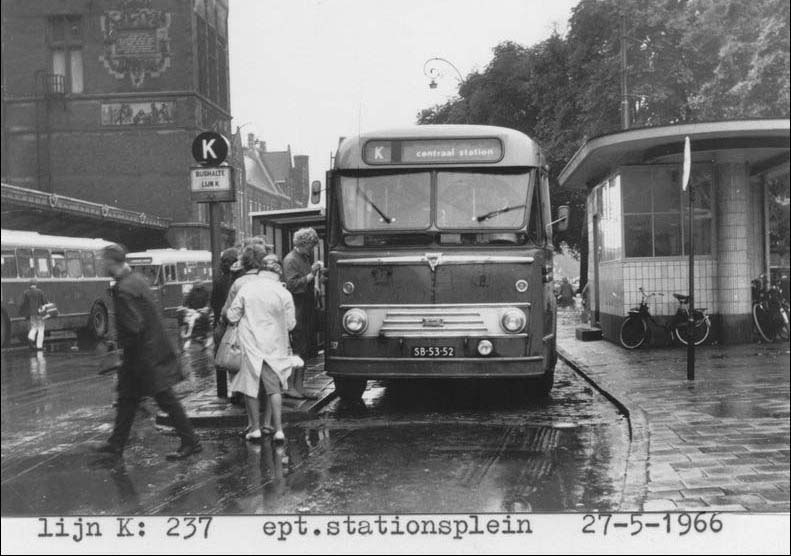 Lijn K rondom het station